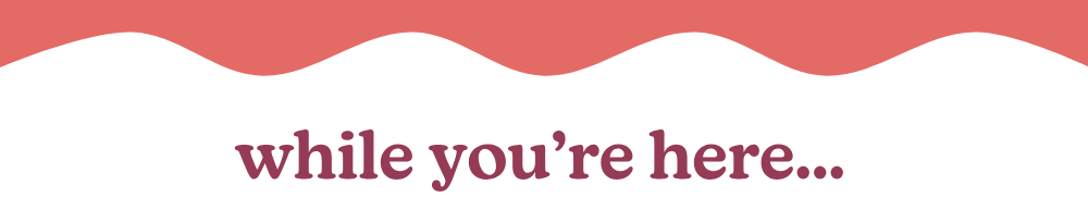 while you're here...