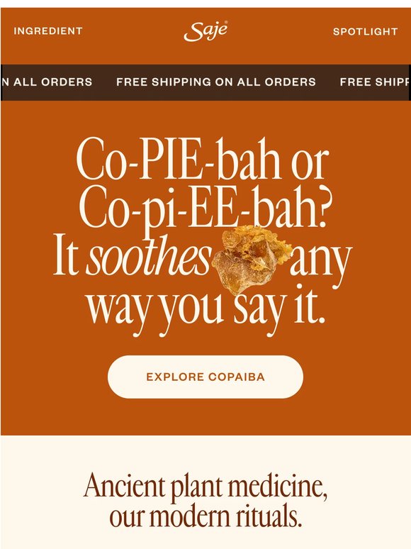 Ingredient Spotlight: Copaiba