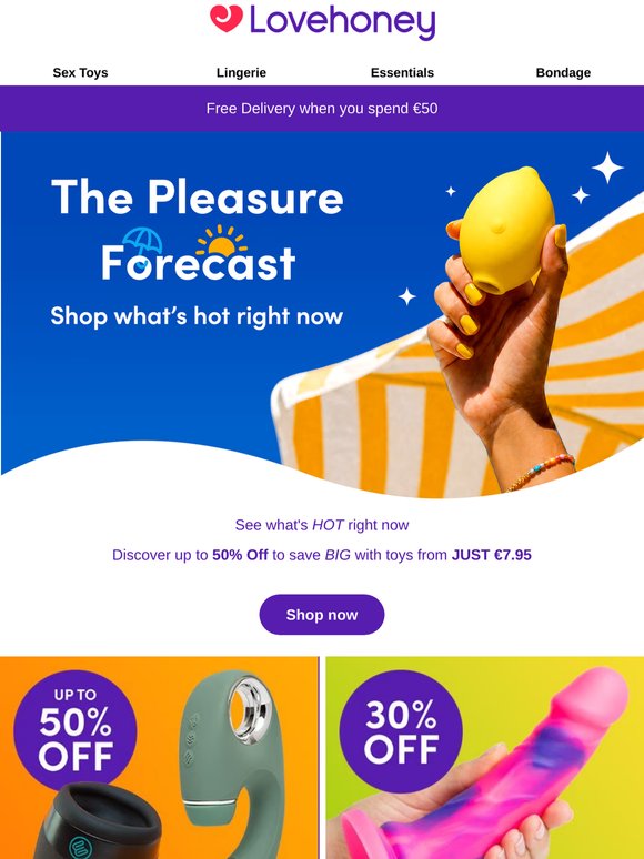 Pleasure Forecast: HOT HOT HOT 🥵🔥