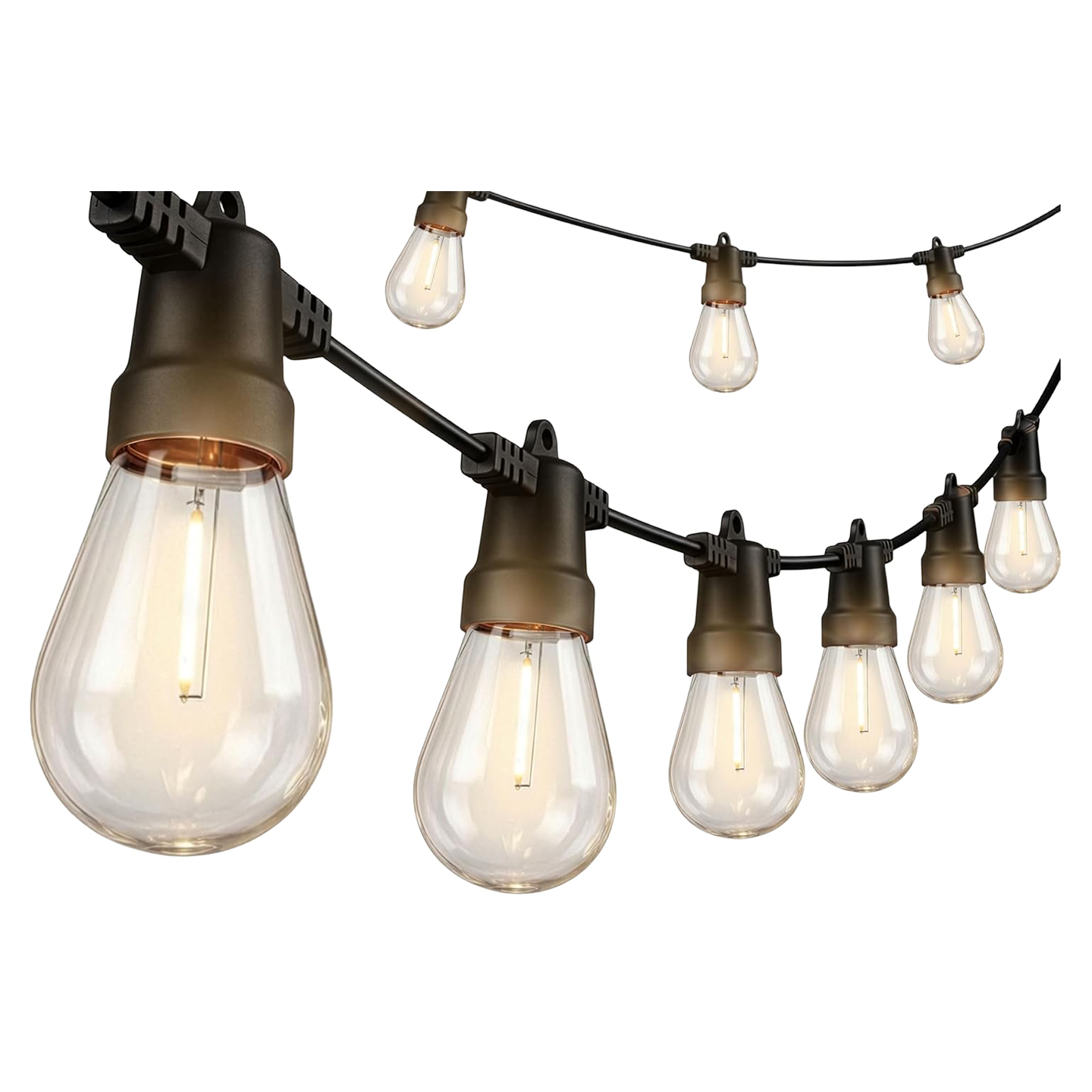 Brightech Ambience Pro Solar Powered Outdoor String Lights