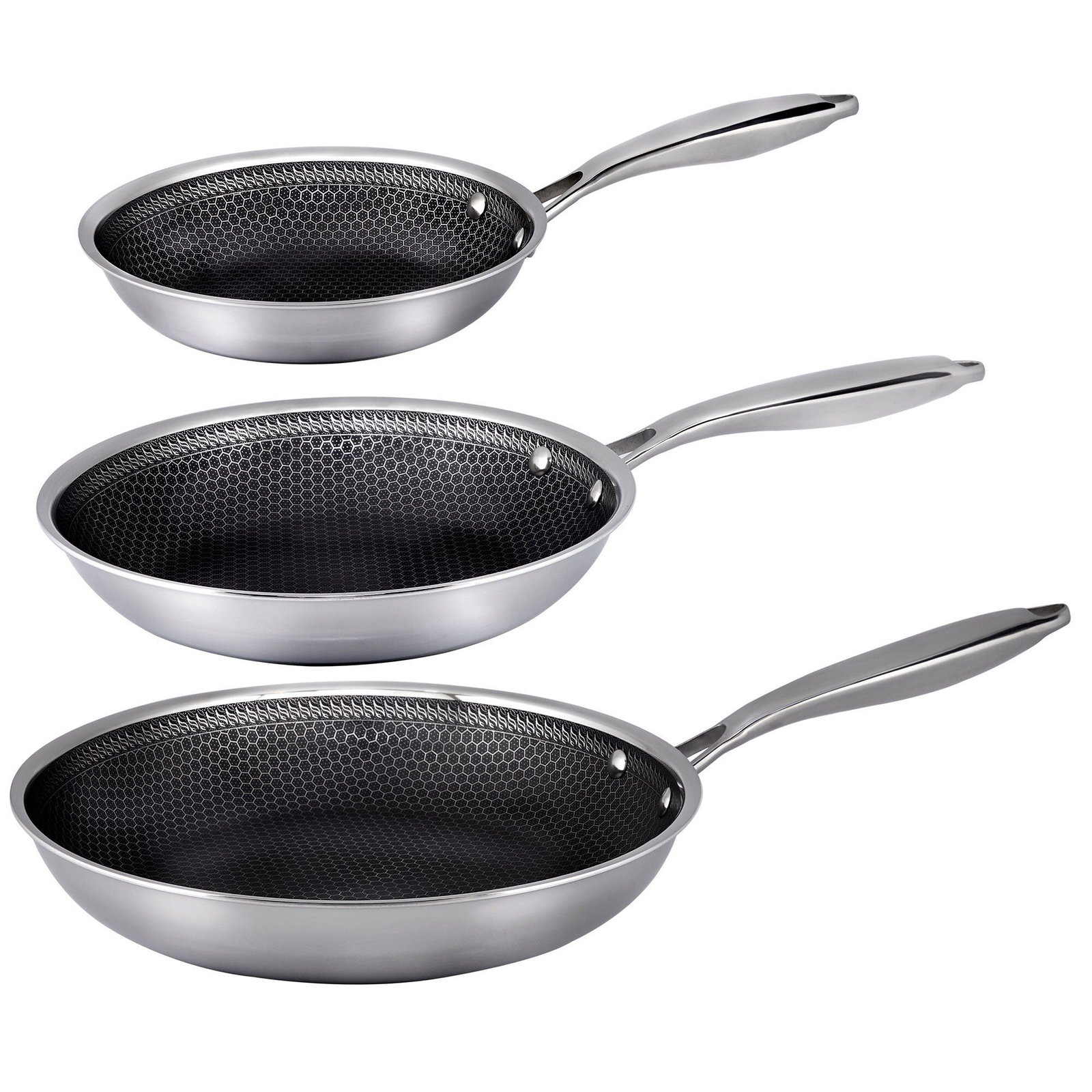 Hâws Santo stekpanna 3-pack (20 + 24 + 28 cm)