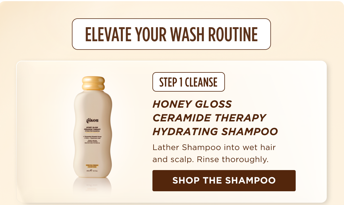 Step 1 Cleanse - Shampoo