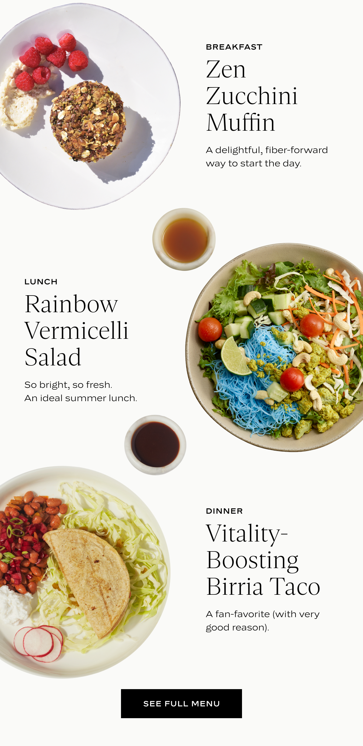 Menu Images