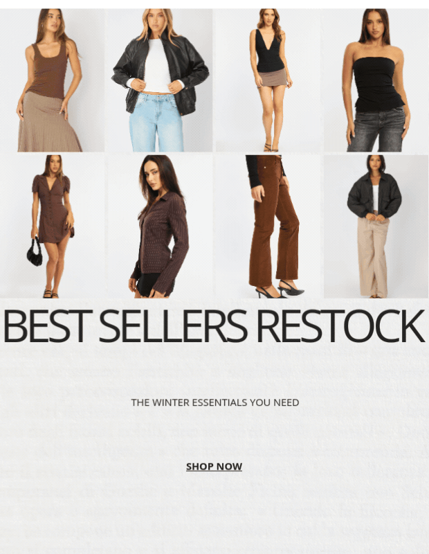 SHOP BEST SELLERS