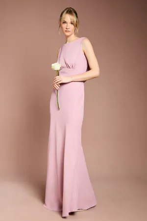 Coast Honoured Sleeveless Cowl Back Maxi Bridesmaid Dress