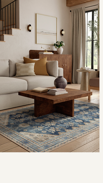 Pradera Navy Rug | Save on this Style