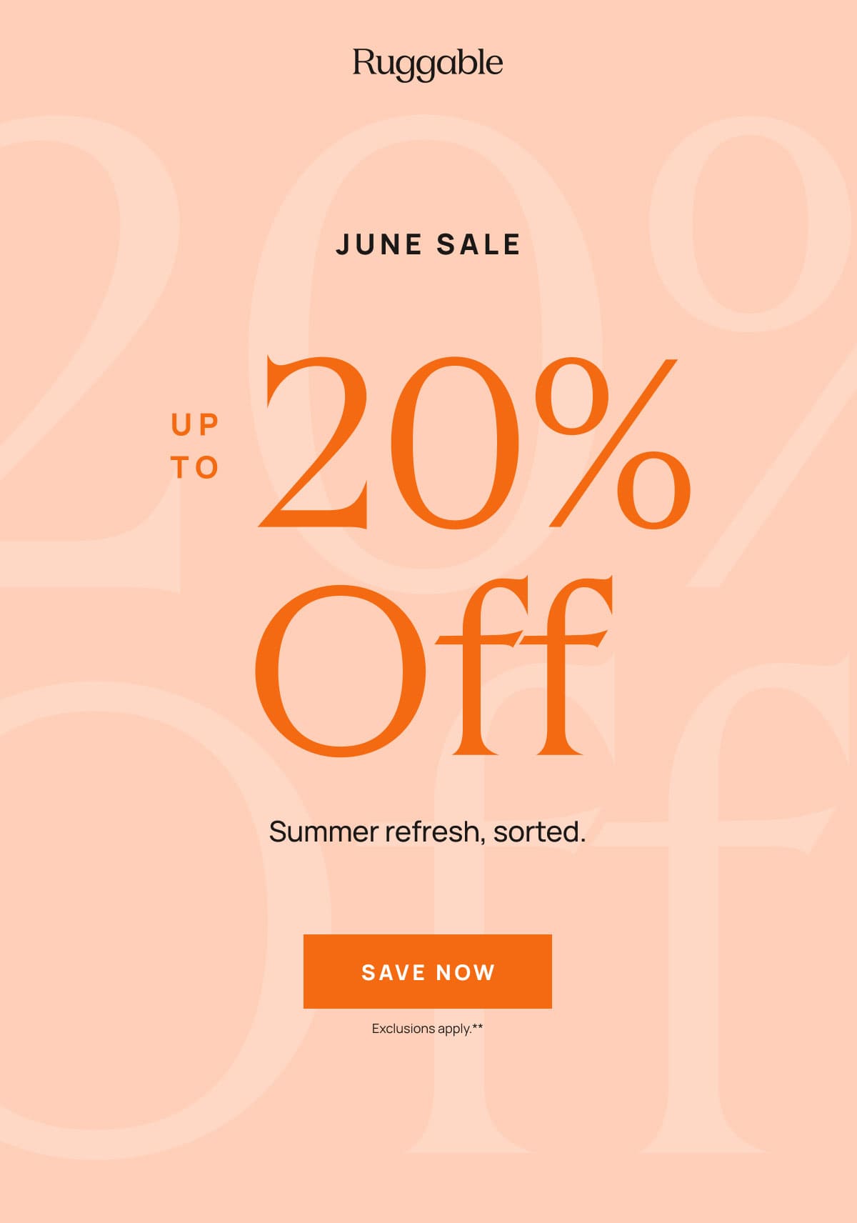 June Sale | Up to 20% Off | Save Now