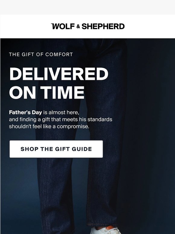 Guaranteed Father's Day Arrival...