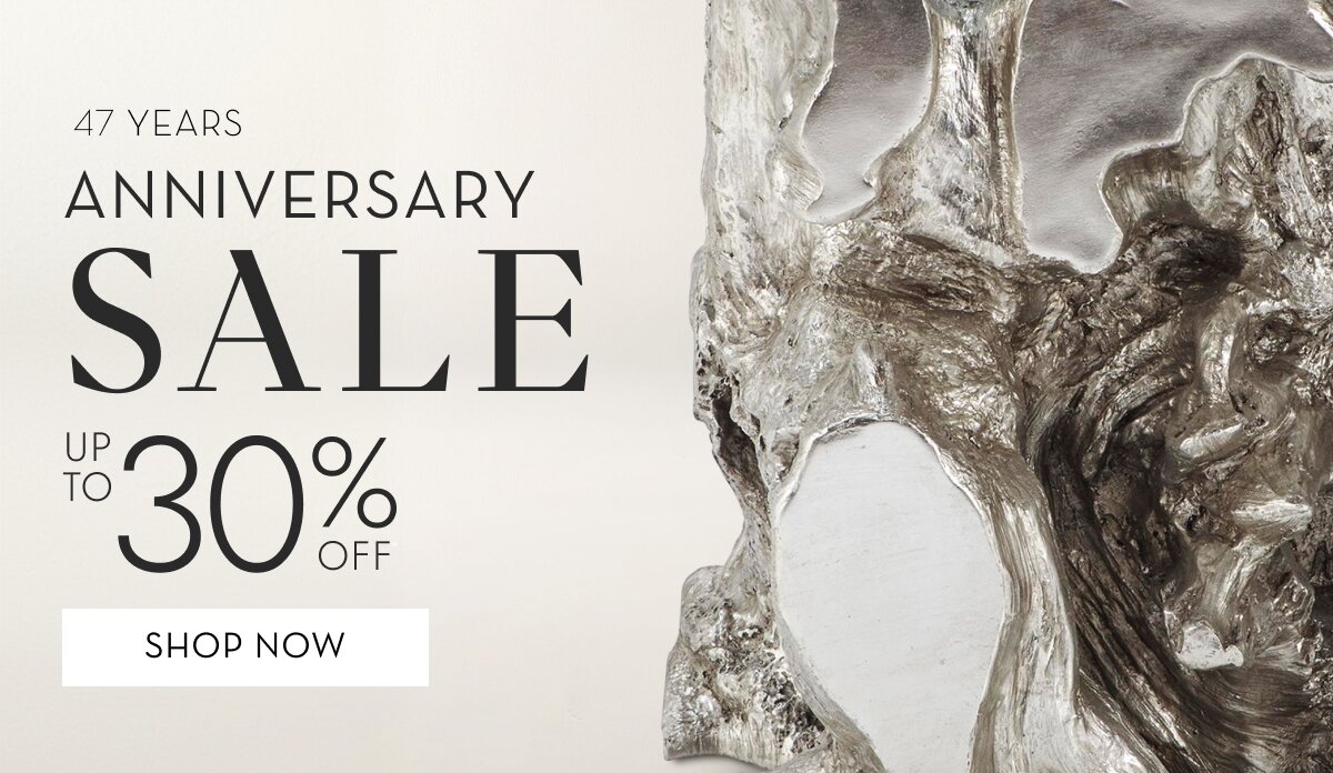 47 years anniversary sale, up to 30% off