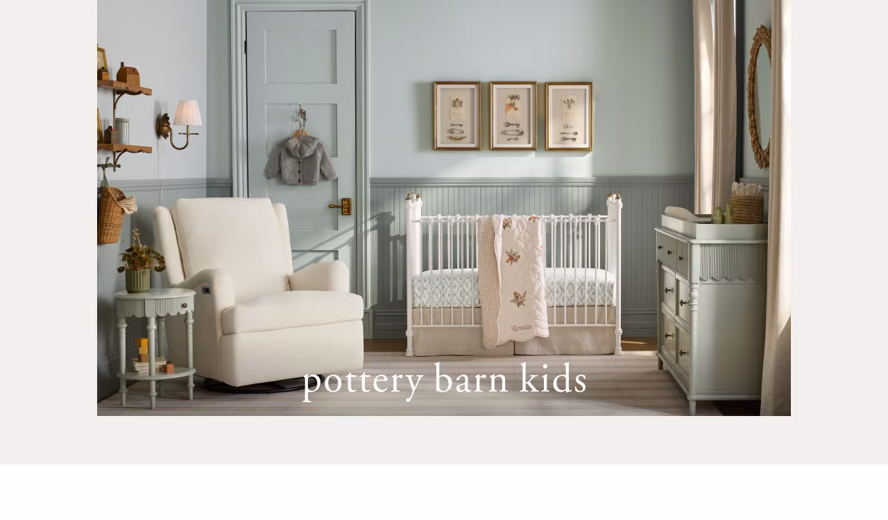CLJ pottery barn kids
