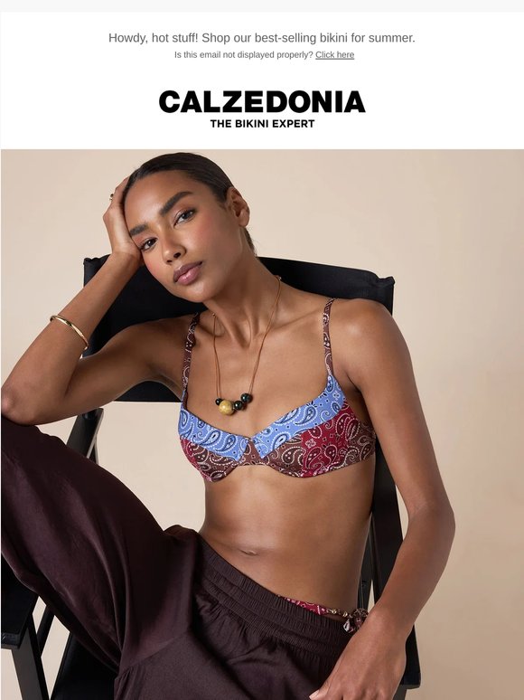 Selling Fast: Bandana Patch Bikinis