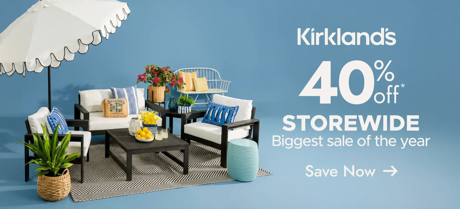 Kirkland's—40% off Storewide