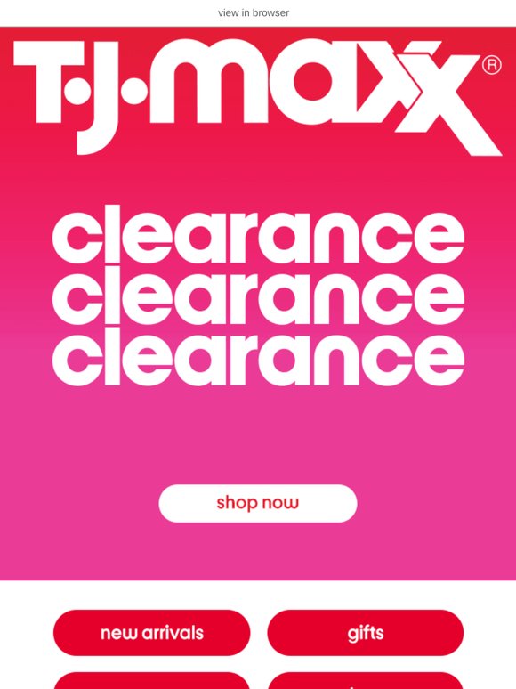 Our CLEARANCE EVENT is here 🥳