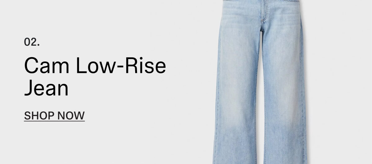 Shop Cam Low-Rise Jean