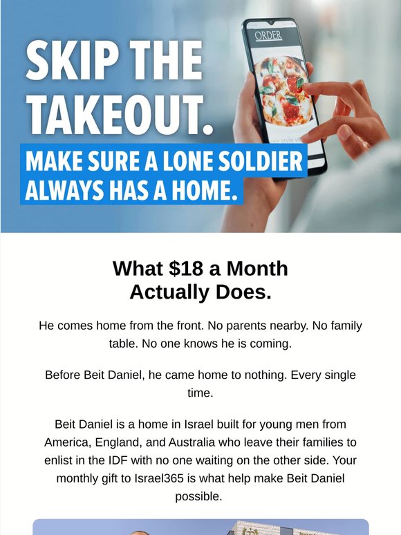 —, he fought for Israel. Who fights for him?