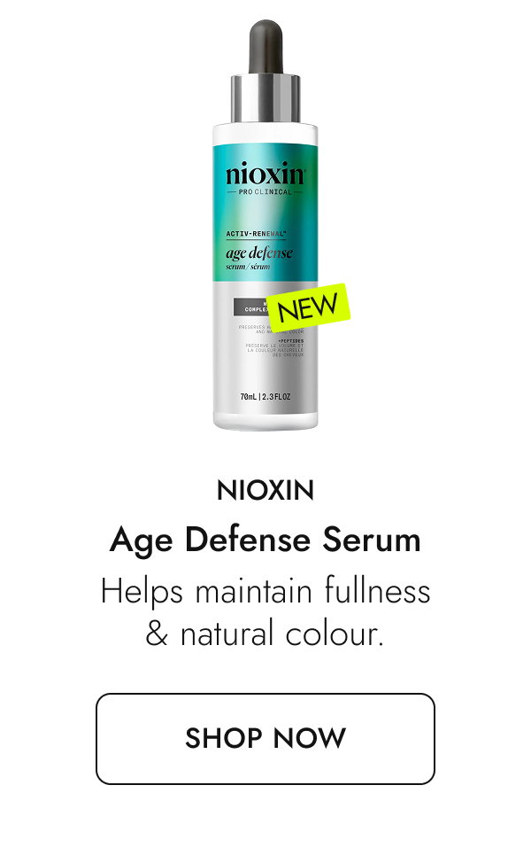 Age Defense Serum. Shop now.