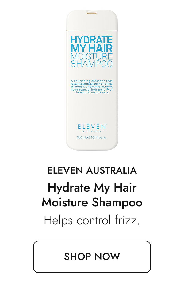 Hydrate My Hair Moisture Shampoo. Shop now.