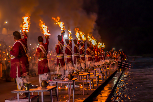 Ganges Puja Ceremony