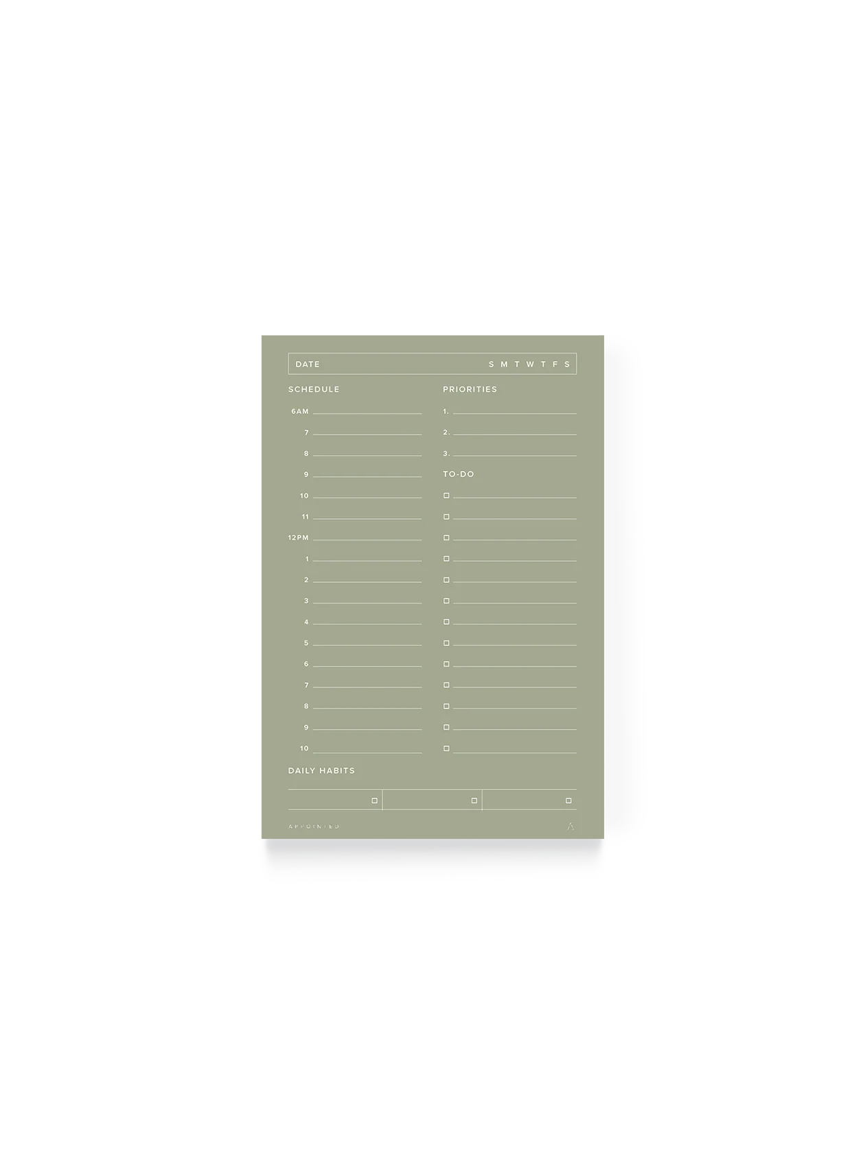 Image of Daily Task Pad