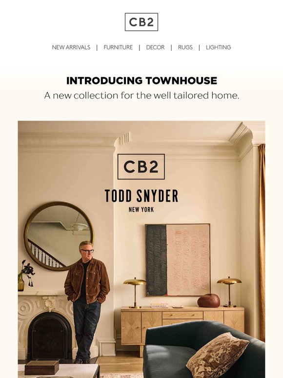 JUST DROPPED: CB2 x Todd Snyder