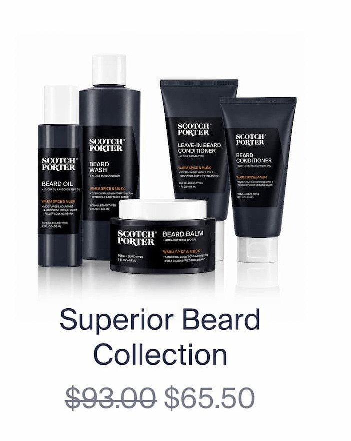 Superior Beard Collection $93 - $65.60 