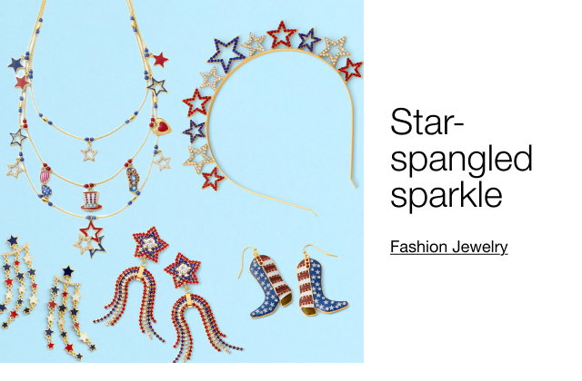 Star-spangled sparkle Fashion Jewelry