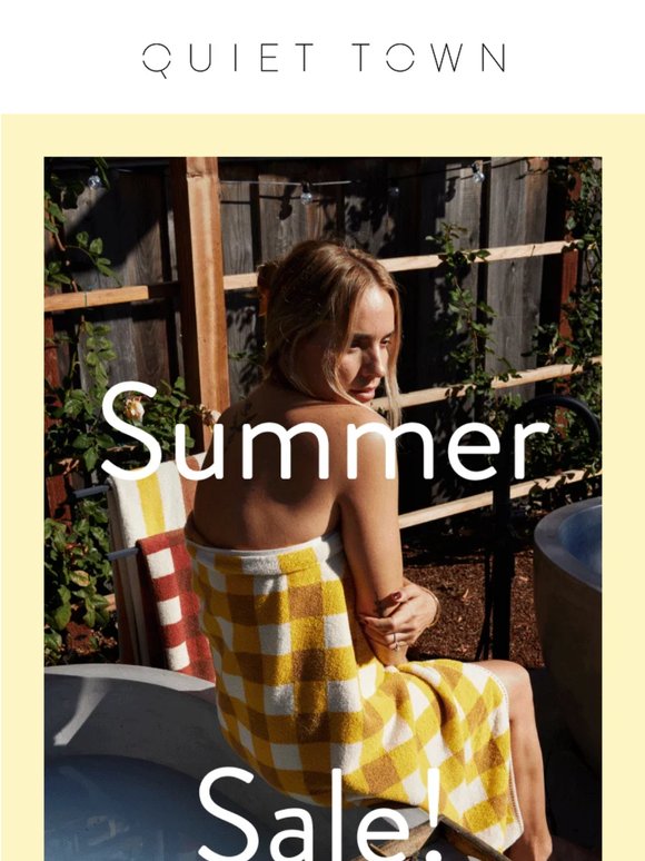 Our summer SALE is here!