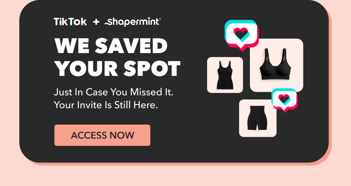 WE SAVED YOUR SPOT