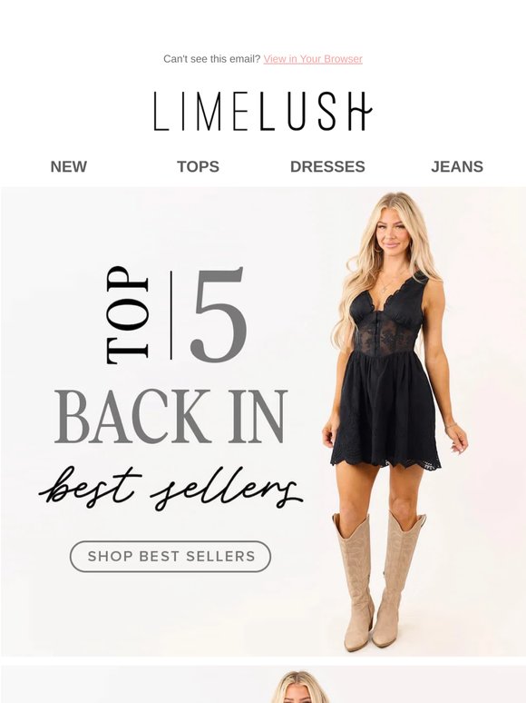 Top 5 Best Sellers are BACK! 🤩✨
