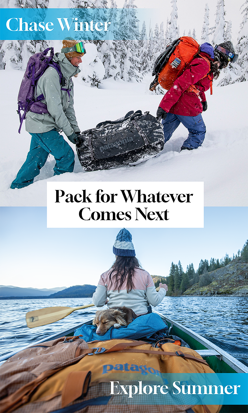 Adventure starts with the right bag