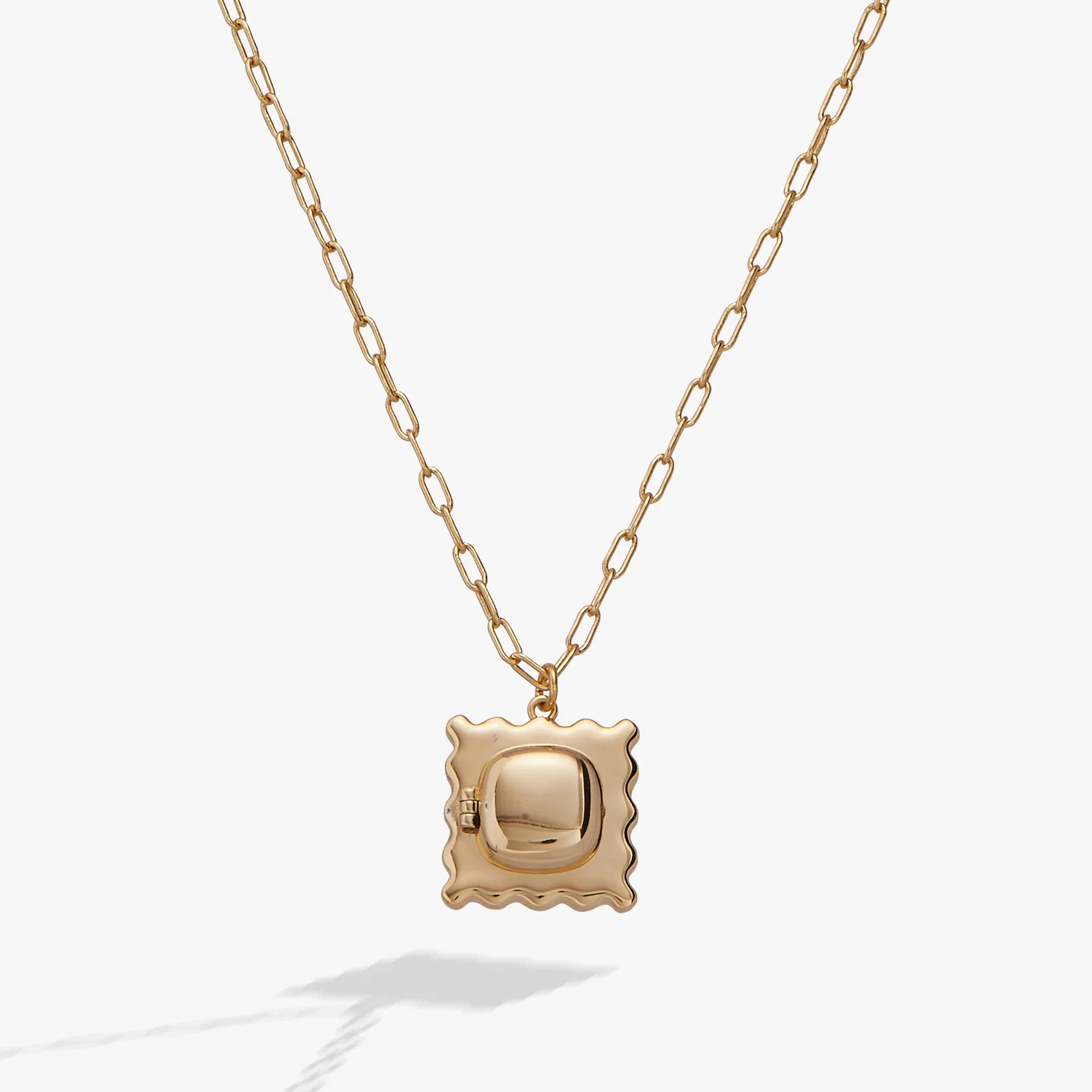Image of Pasta Girl 'Anything Is Pastable' Ravioli Locket Pendant