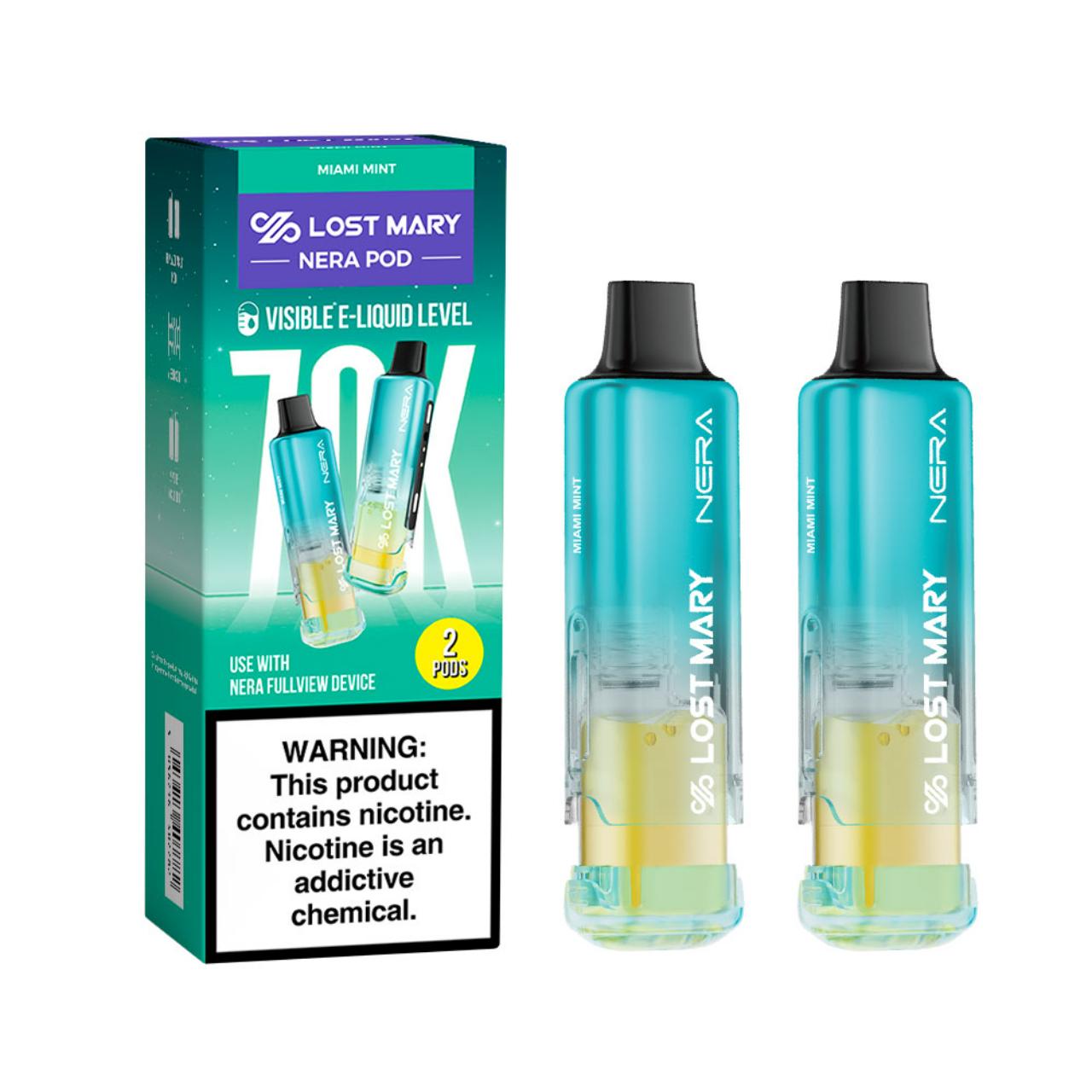 Lost Mary Nera Fullview Pre-filled Replacement Pod - 70K Puffs (Pack of 2)