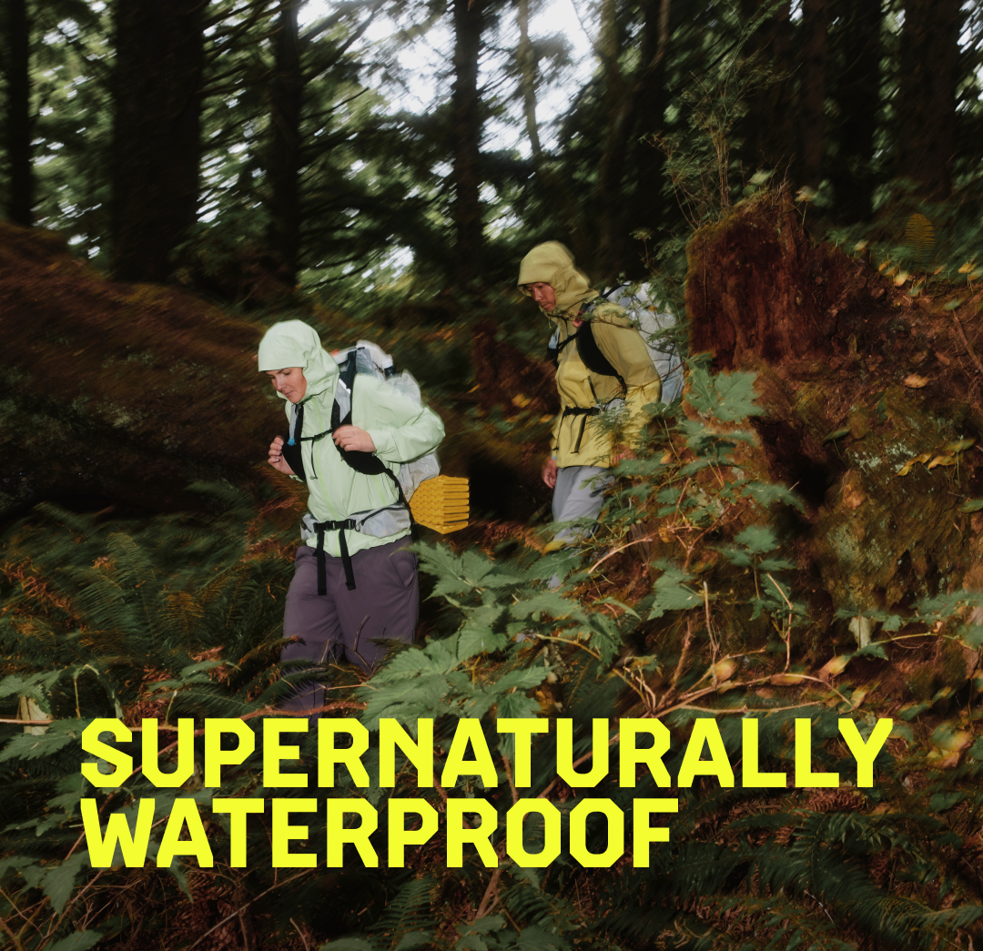 Supernaturally waterproof
