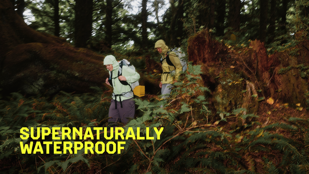 Supernaturally waterproof