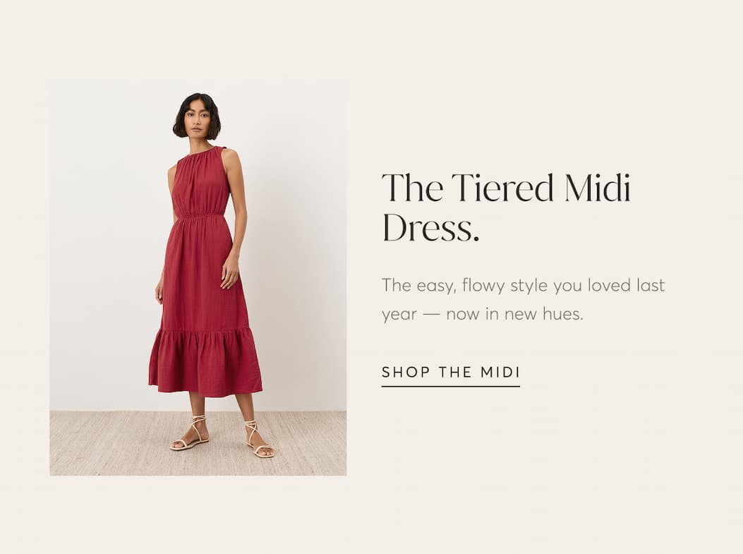 The Tiered Maxi Dress. | Shop The Midi