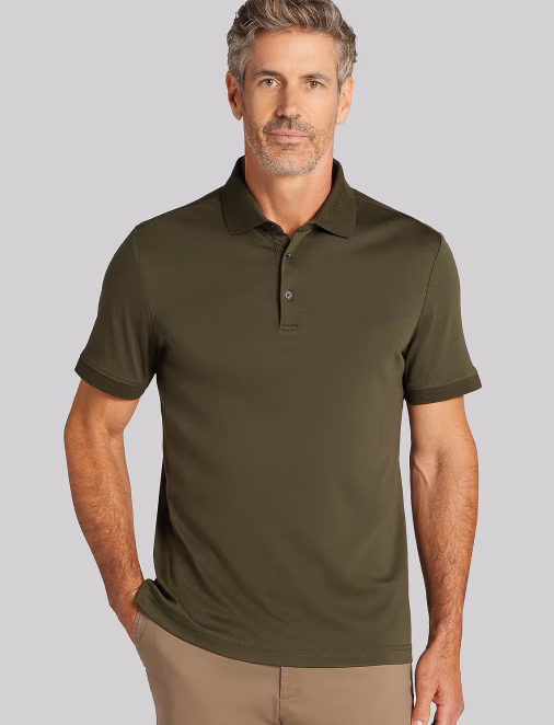 Joseph Abboud Modern Fit Ultra-Soft Stretch Cotton Polo