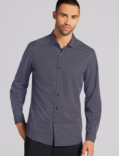 Awearness Kenneth Cole CHILLFLEX 4-Way Stretch Button Up Shirt
