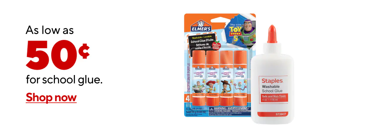 School Tools & Essentials, starting at $0.50