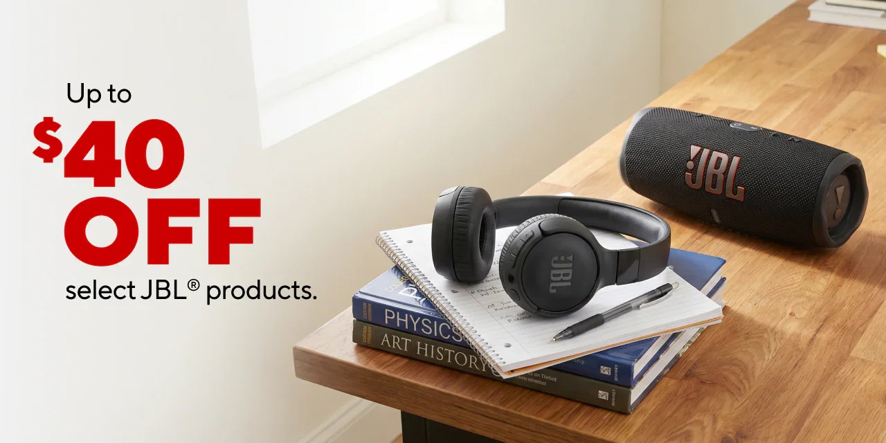 Up to $40 off JBL Earbuds, Headphones, and Speakers