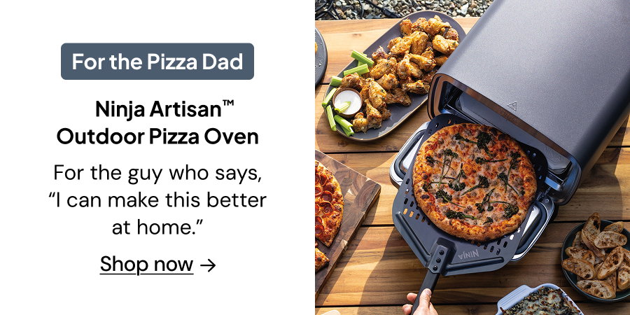 For the Pizza Dad--Ninja Artisan™ Outdoor Pizza Oven