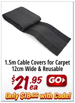 Cable Covers for Carpet