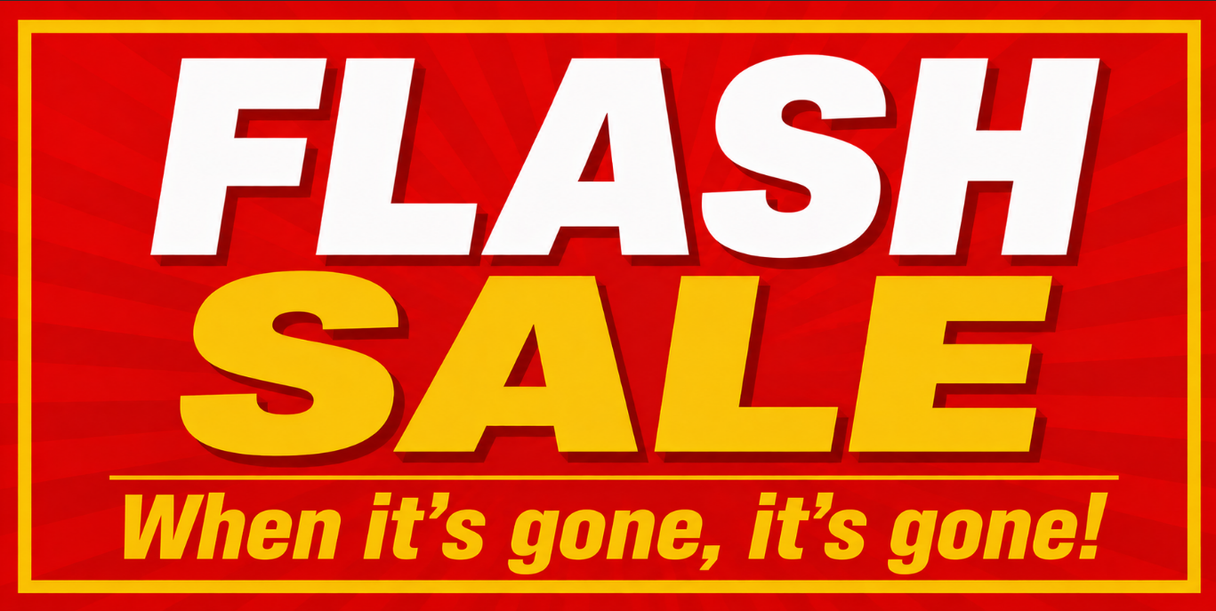Flash Sale!