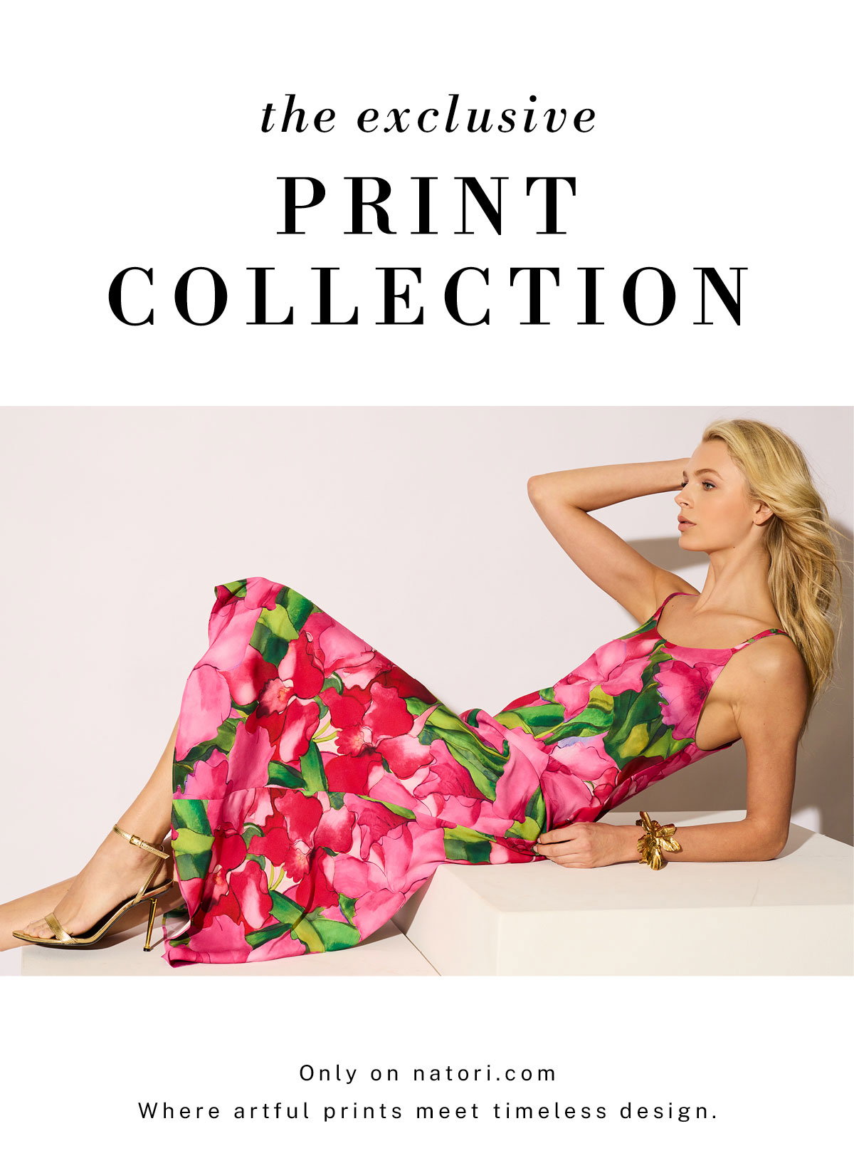 The exclusive print collection. Only on natori.com. 
