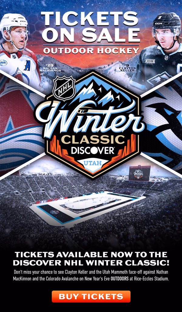 Get your tickets to the Discover Winter Classic today! Click here to buy now.