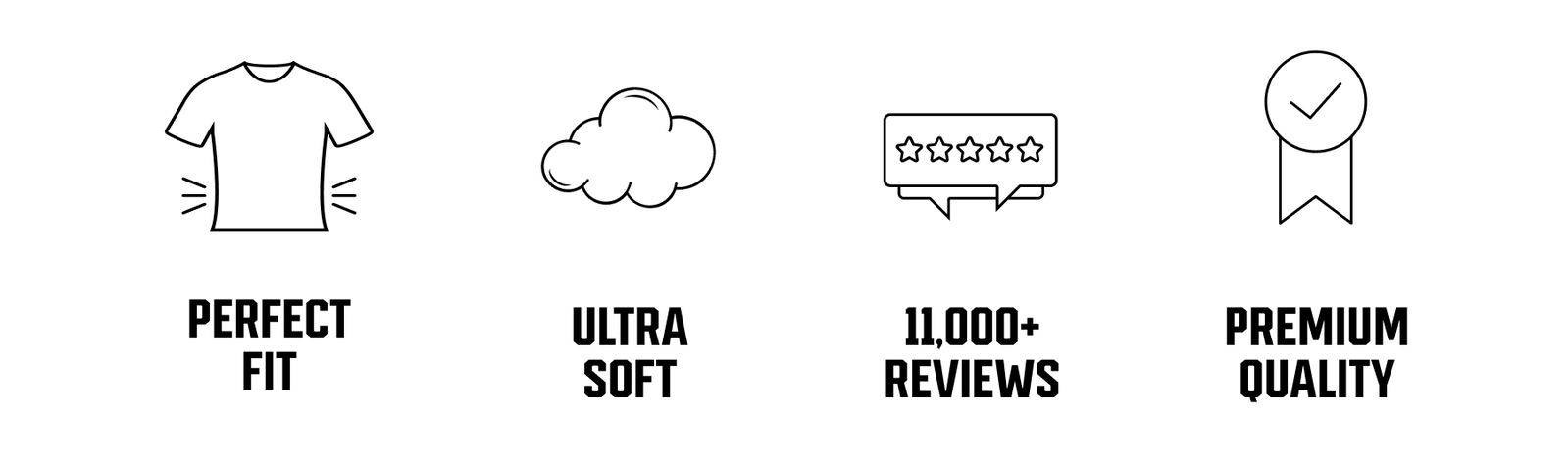 PERFECT FIT + ULTRA SOFT + 11,000+ REVIEWS + PREMIUM QUALITY