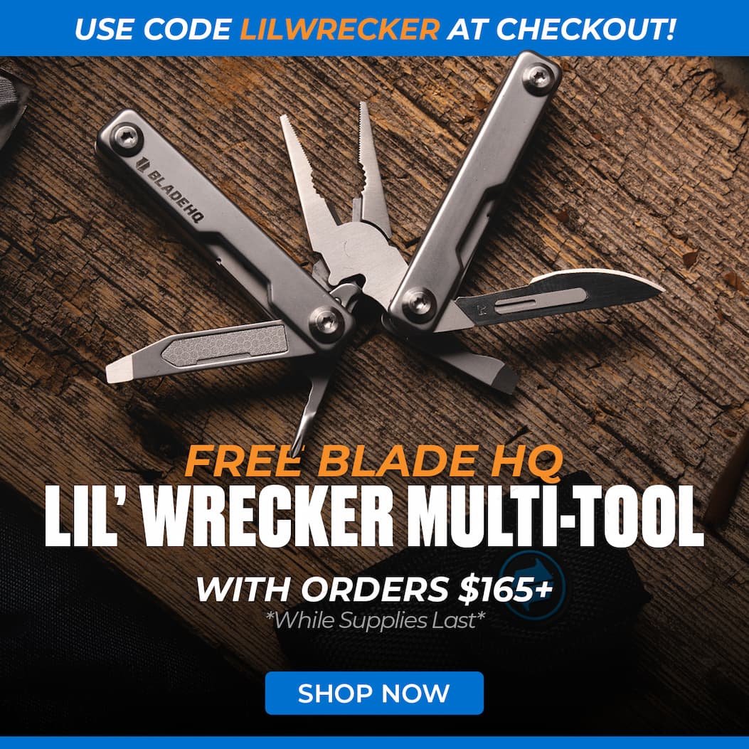 FREE Blade HQ Lil' Wrecker Multi-Tool w/ Orders $165+