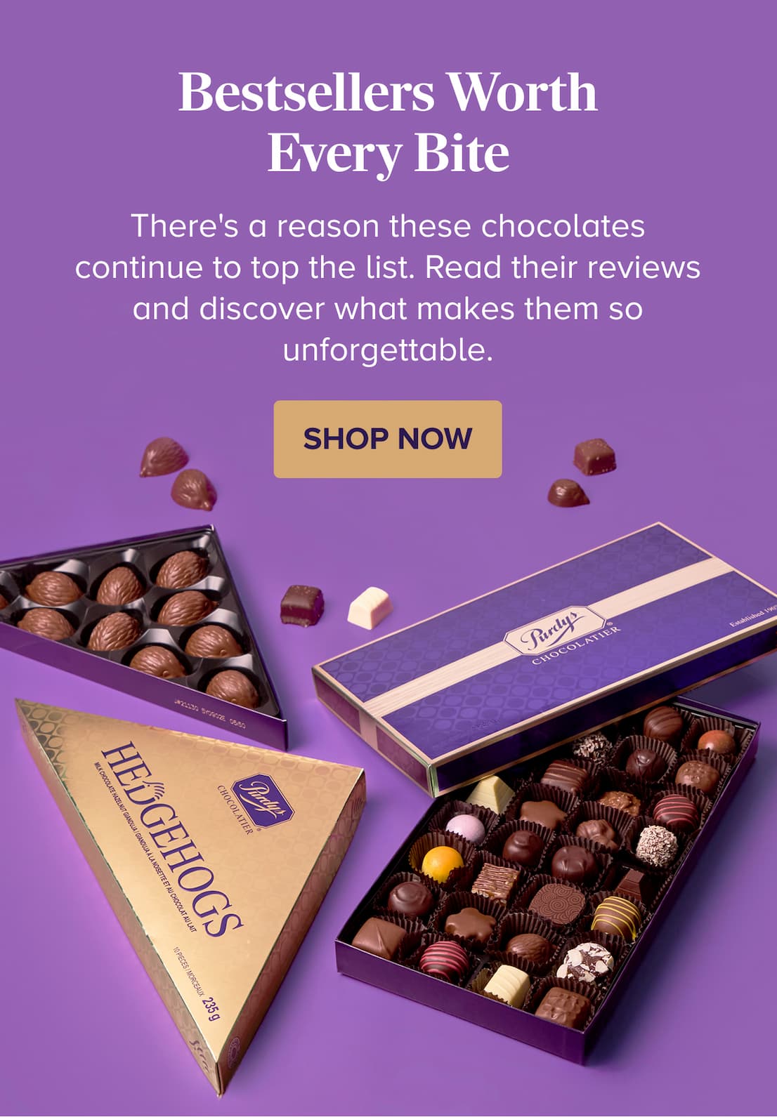 Bestsellers Worth Every Bite SHOP NOW