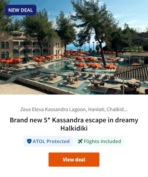 Brand new 5* Kassandra escape in dreamy Halkidiki