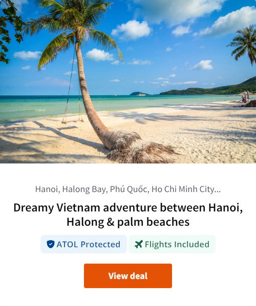 Dreamy Vietnam adventure between Hanoi, Halong &amp; palm beaches