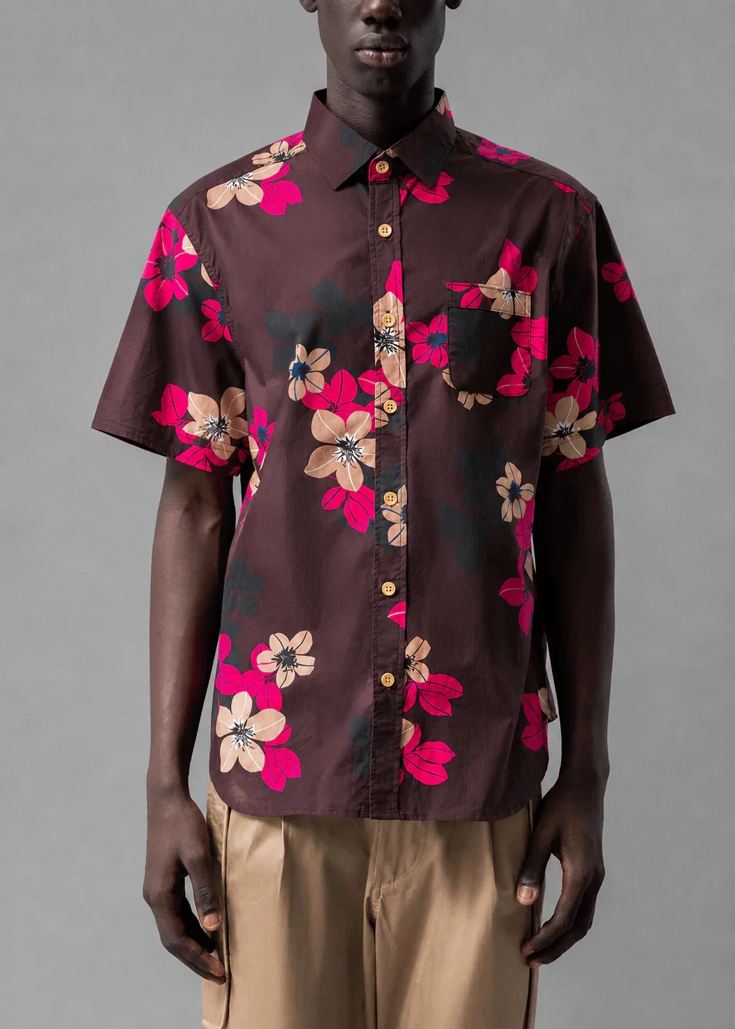 Image of Poison Berry Print Shirt